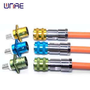 Metal High Voltage Connector 8mm Socket Waterproof Connector Wiring Terminals For New Energy Electric Vehicles