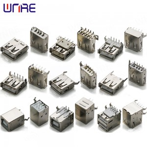 Mini USB Female Socket Connector Adapter Waterproof HDMI TYPE-C MICRO Connector  For Mobile Charging