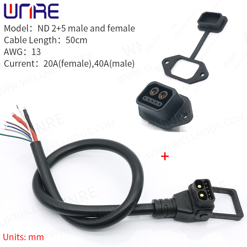 ND2+5 electric vehicle charging connector