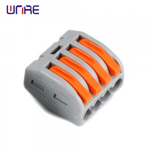 PCT-214 Lever-Nut Conductor Compact Wire Connectors Terminal Block Quick Wire Push Cable Connector Quick Terminal Block.