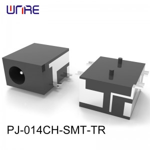 PJ-014CH-SMT-TR DC power JACK low profile 24V 3.5 A current rating RoHS