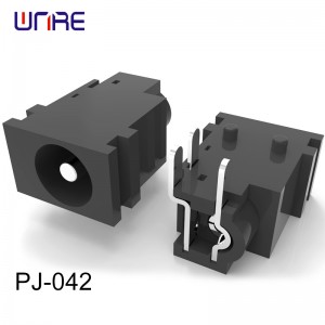 PJ-042 DC power JACK 1.65 mm center pin 2.5 A rating