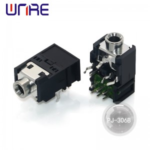 Conector de teléfono de China 3.5 subministrado de fábrica PJ-306B (DIP)