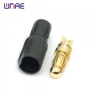 Conector chapado en ouro SH3.5-F con fundas protectoras