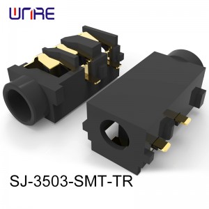 SJ-3503-SMT-TR Shield Copper Alloy Gold Flash