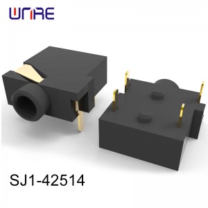 SJ1-42514 AUDIO JACK 12V 1A gold flash