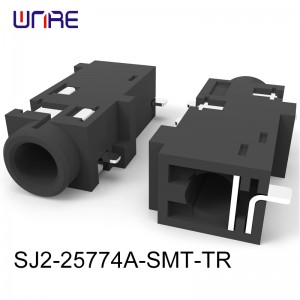 SJ2-25774A-SMT-TR AUDIO JACK 12V 1A Solderability Brass Sliver