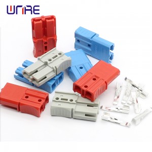 SZ40A 600V Anderson Style Connector Forklift Batterie Opluedstecker Schnellladung Rot/Blo/Grey