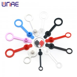 Silicone Waterproof Cap Dust cover For DC-021 DC-022 Power Jack Female Socket Connector