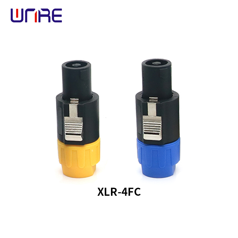 Good quality Spdt On On Switch - XLR-4FC XLR series cannon connector for Lithium electric vehicles/ stage acoustics XLR series – Weinuoer