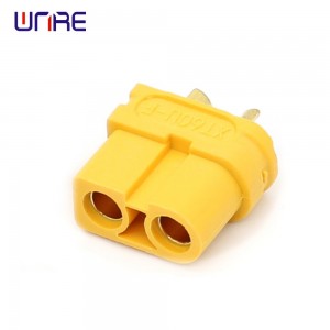 Conector chapado en oro XT-60U-F para coche RC