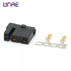 Gold Plated XT30(2+2)-F Plug With Signal Pin
