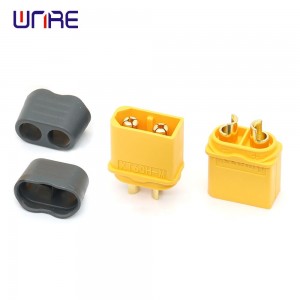 Yellow XT60H-M Plug Connector With Sheath Housing