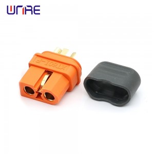 Gold-plating XT60I-F plug connector With Lid