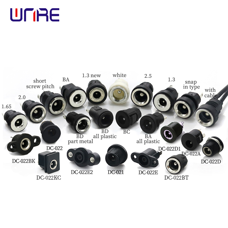 100% Original On Off Toggle Switch - Dc-022b Power Socket 5.5X1.3/1.65/2.0mm 2 Pin Female Adapter Dc Jack Connector – Weinuoer