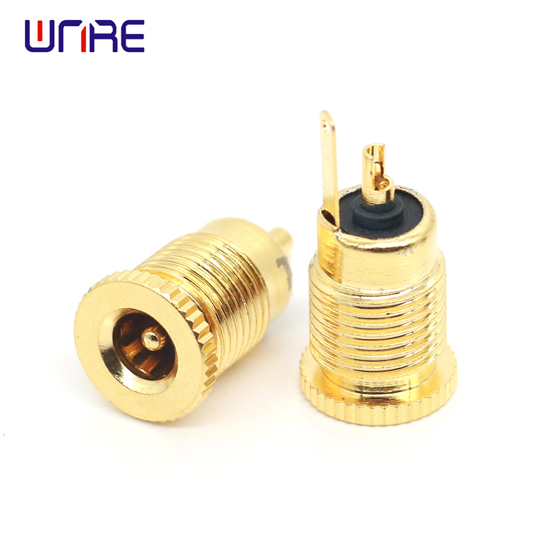 Good Quality Carling Switches - Gold Plated High Duty 15A DC-099 5.5 x 2.1mm 5.5*2.5 DC Power Female Socket Jack Panel Mount Connector Adapter – Weinuoer