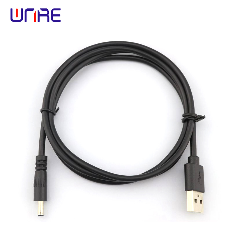 High Quality for Momentary Tact Switch - Power Cable 0.8m DC 5521 Plug Male To Type A USB Male Fast Charging Power Extension Cord Cable – Weinuoer