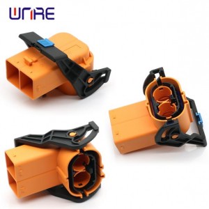 8mm two-core bent plug socket