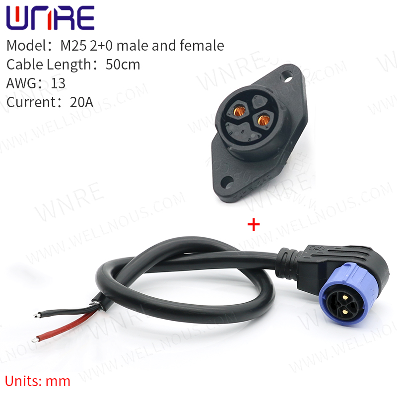 Advantages and disadvantages of M25 male elbow power cord