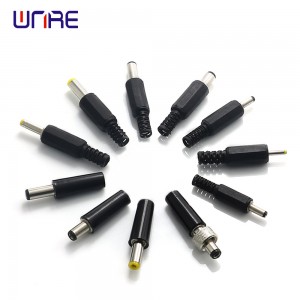 3.5mm 5.5*2.1mm Male DC Power Plug Jack Solder Connector Laptops Adapter