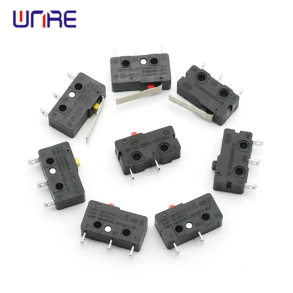What are the characteristics of the microswitch?