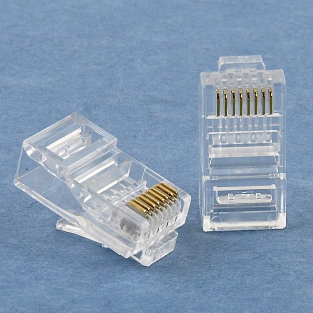 Método de conexión de cable de cabeza de cristal RJ45