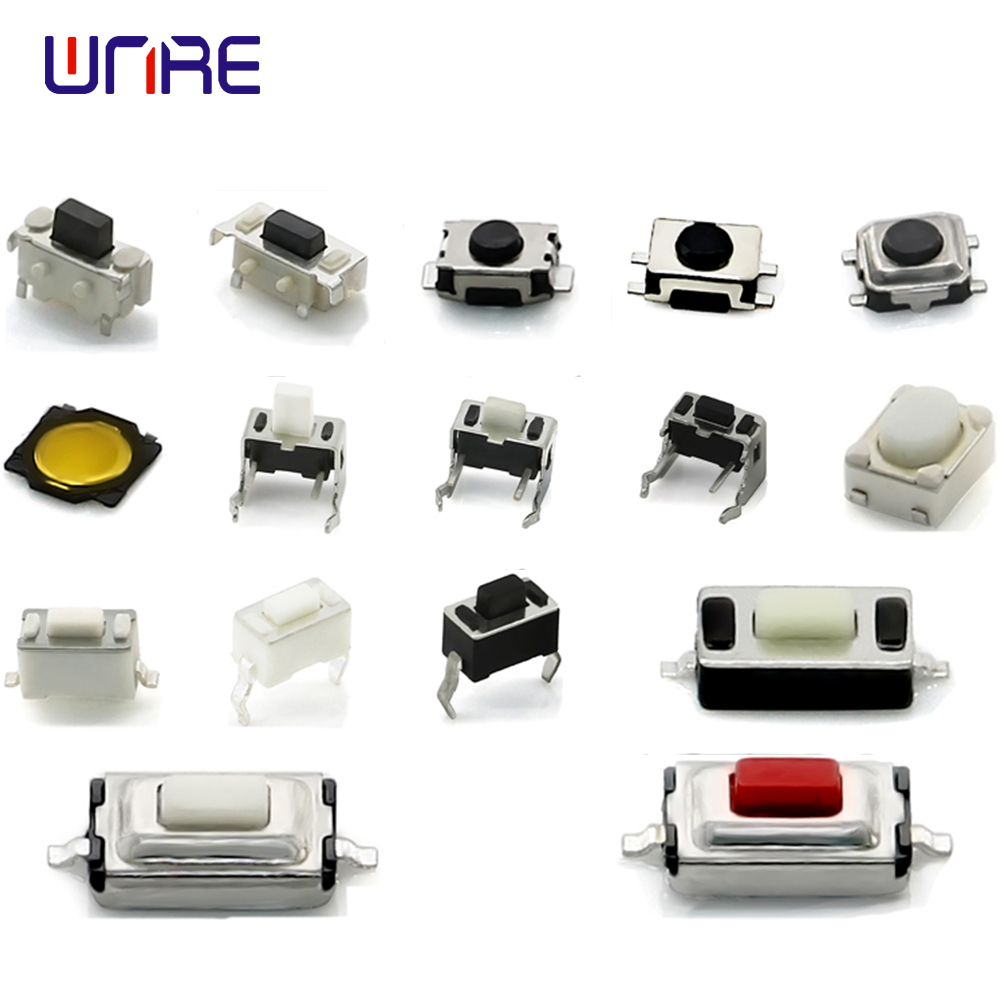 What are the types of tact switches?
