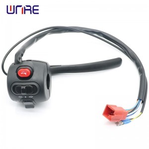 Electric Bicycle Motorcycle Accelerator, Steering Switch Handle Assembly Handle Scooter Handle,Light Horn Button