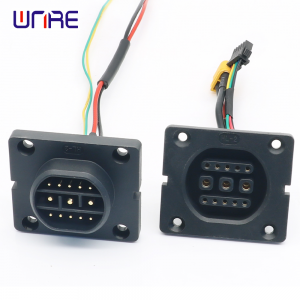 3+10 Male Female With Wire Electric Vehicle Connector Current Lithium Battery Cabinet Plug Socket