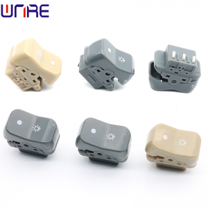 Power socket two-gear headlights motorcycle handlebar switch refitted accessories