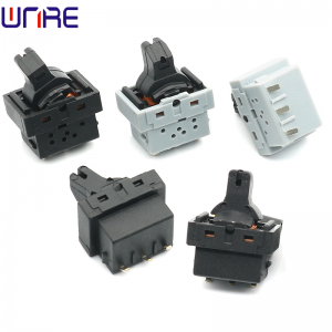 The electric driver turns the parts arrowhead to the LED headlamp three-speed multi-function swing switch