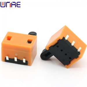 Electric motorcycle accessoriess left and right turn far and near headlights switch two waterproof brown small toy toggle switch