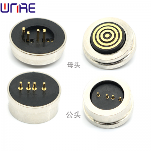 4pin magnetic connector pogopin waterproof 360 high quality