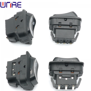 The electric driver switches the accessories left and right to the high, medium and low speed three gears, F R D and R keys, two gears, boat-type key switches