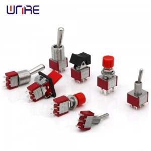 Manufacturer of Butt Splice Connector - Momentary Latching Toggle Switch  SPST DPDT Part no. YB- Series – Weinuoer