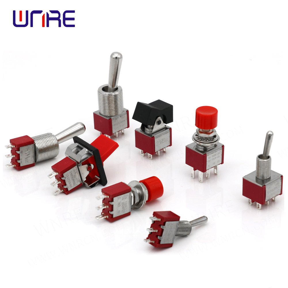 High reputation Covered Toggle Switch - Momentary Latching Toggle Switch  SPST DPDT Part no. YB- Series – Weinuoer