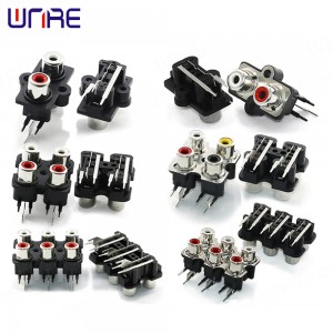 Wholesale Price Latching Push Button Switch - Audio Video Mount  Rca Connectors Pin Jack Av Electronics Rac Socket – Weinuoer