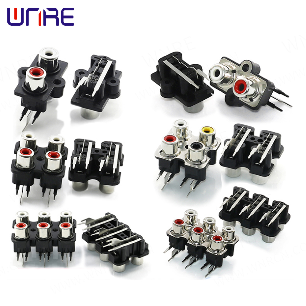 Factory directly Electric Window Switch - Audio Video Mount  Rca Connectors Pin Jack Av Electronics Rac Socket – Weinuoer