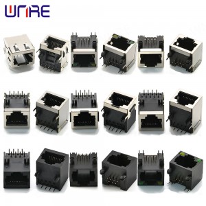 China Cheap price On Off On Rocker Switch - Single Port Rj45 Female Connector Socket Universal Network Socket With Shield – Weinuoer