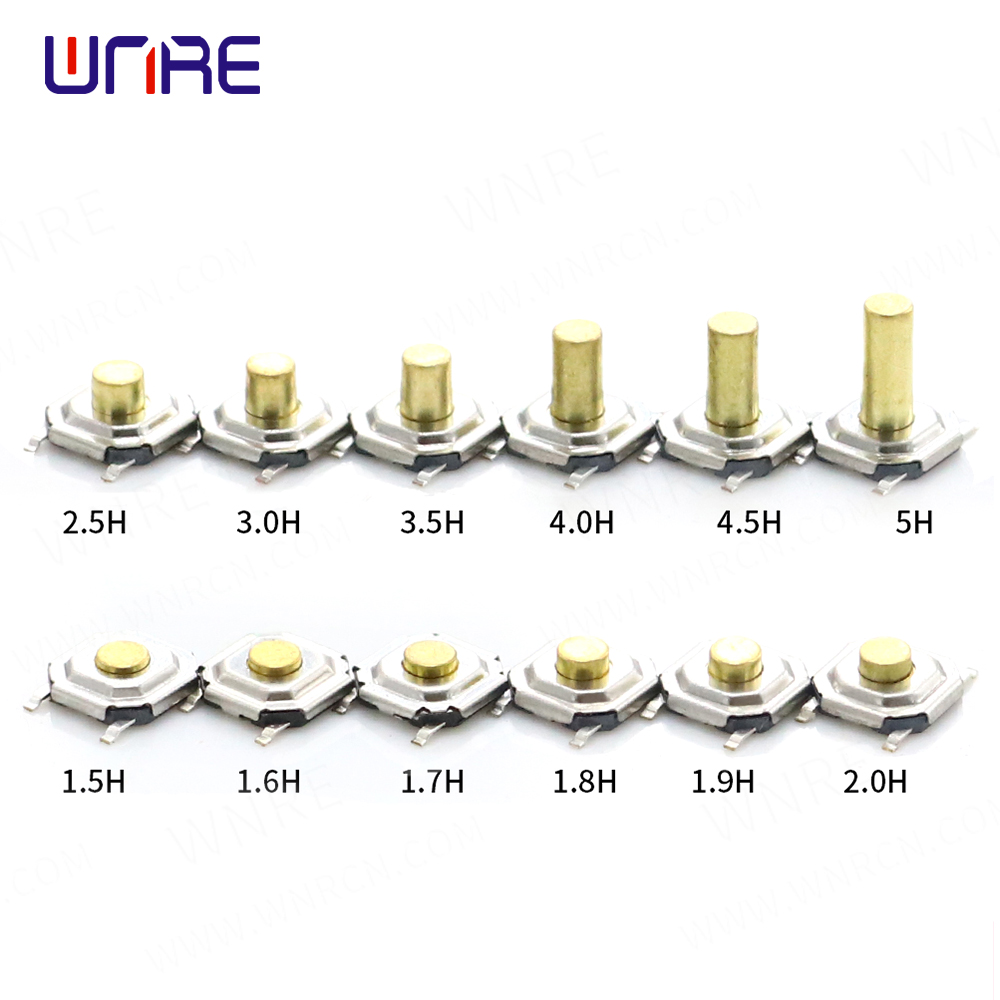 Factory wholesale Rj11 Rj45 - 5.2mm SMD Copper Push Button Tactile Switch – Weinuoer