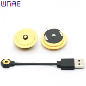 Ultrathin Magnet Asopo Pẹlu USB oofa Pogo Pin Asopọ